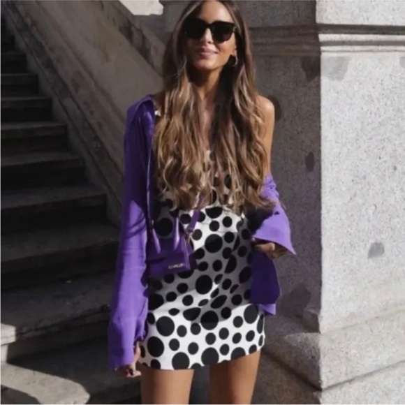 Zara polka dot mini dress LIMITED
EDITION, Bloggers favorite!!! - Picture 7 of 15